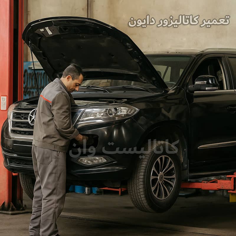 تعمیر کاتالیزور دایون چگونه انجام میشود