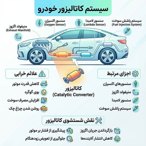بهرتین مرکز شستشوی کاتالیزور خودرو